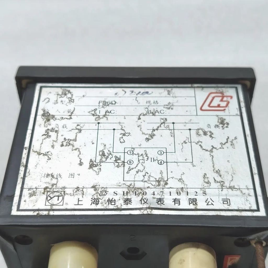 YITAI F96D-ACB Double Voltmeter 0-500V 380/100V