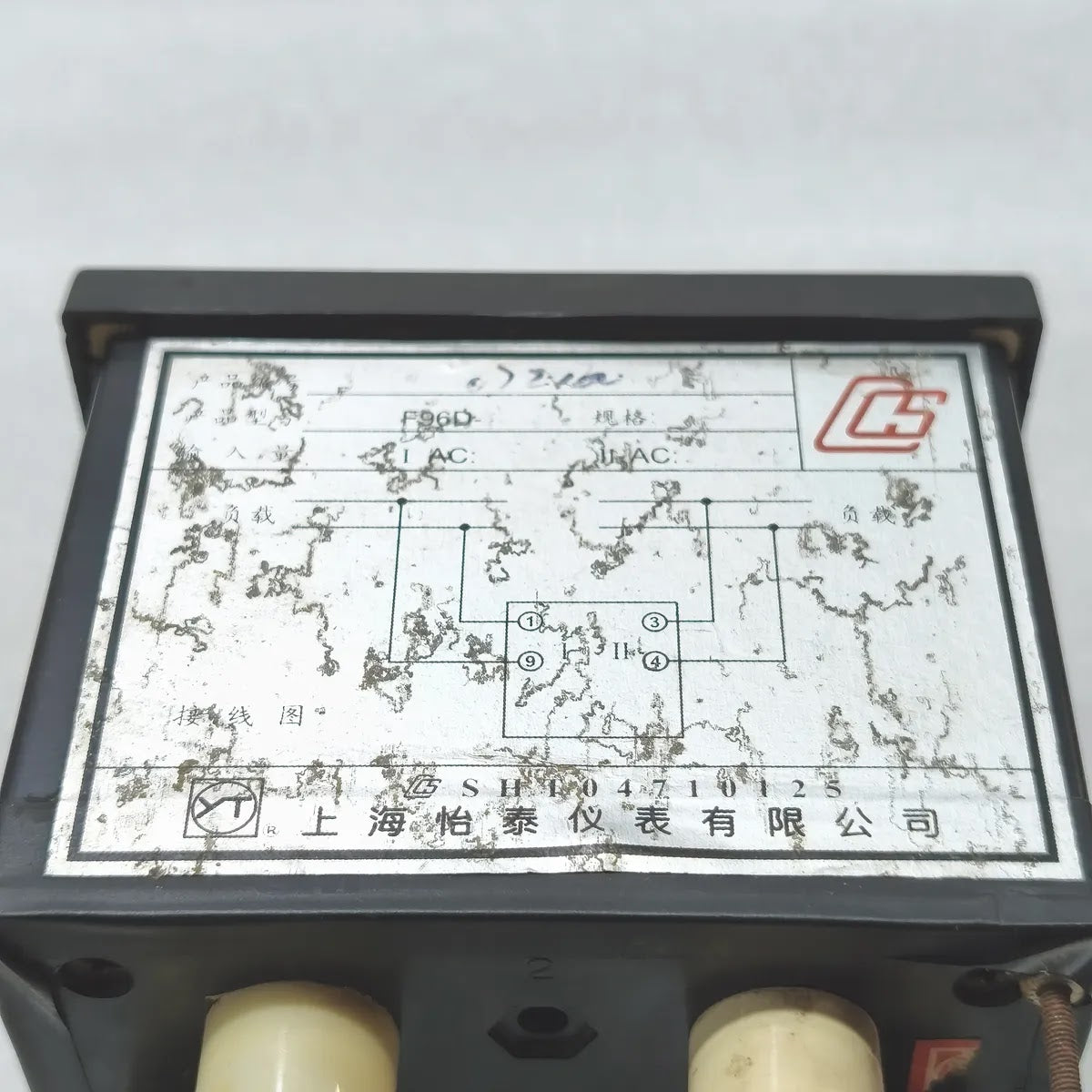 YITAI F96D-ACB Double Voltmeter 0-500V 380/100V