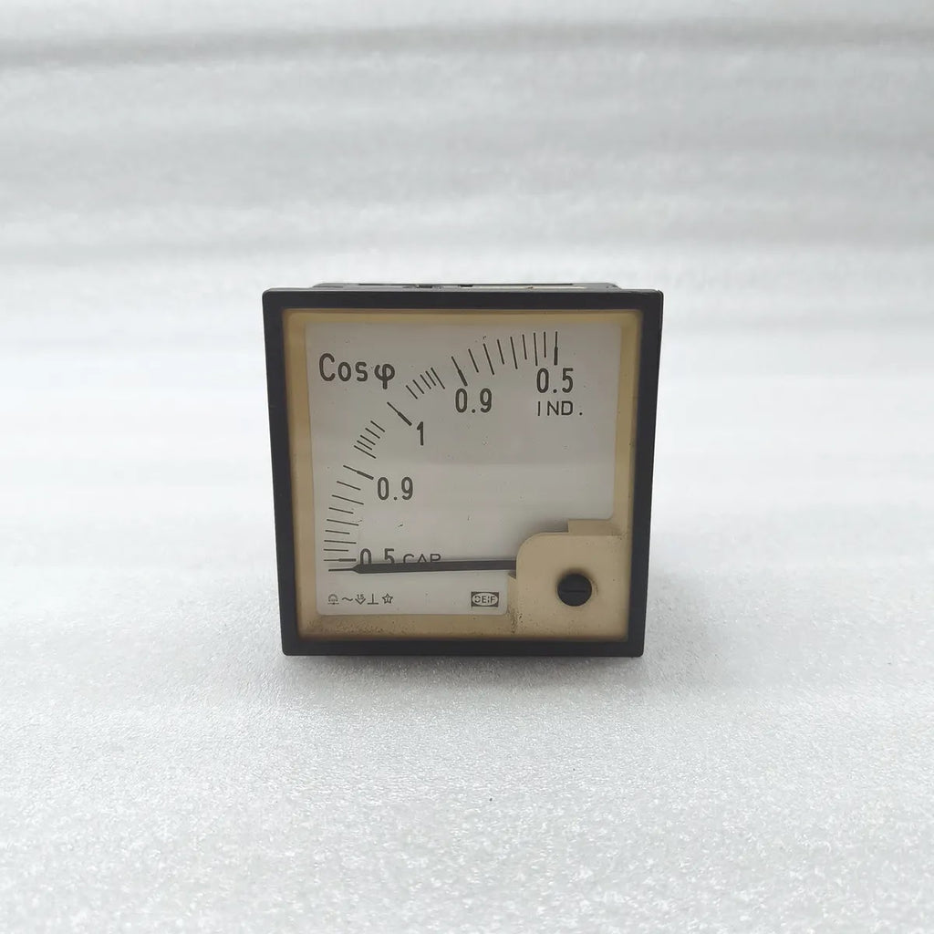 DEIF 225840.10 Power Factor Meter Cos Phi 0.5-1-0.5 1A/5A