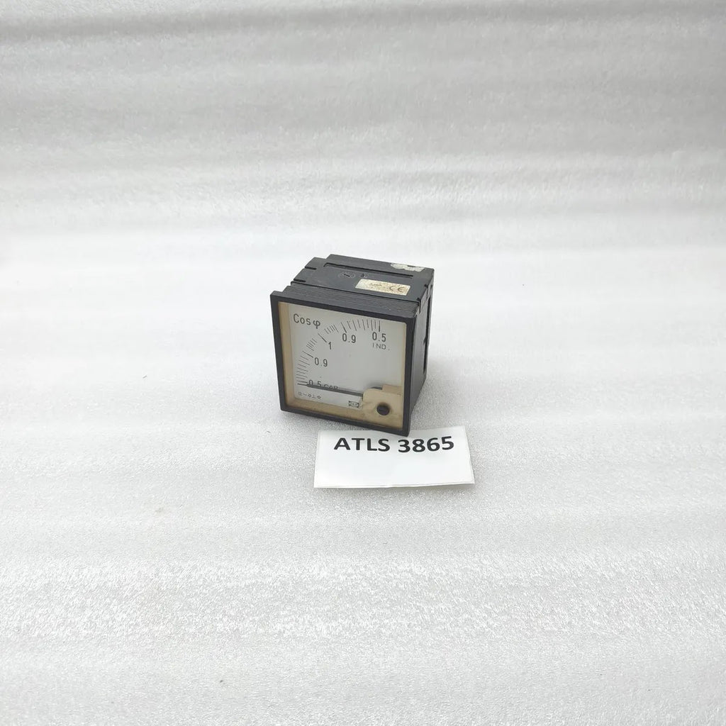 DEIF 225840.10 Power Factor Meter Cos Phi 0.5-1-0.5 1A/5A