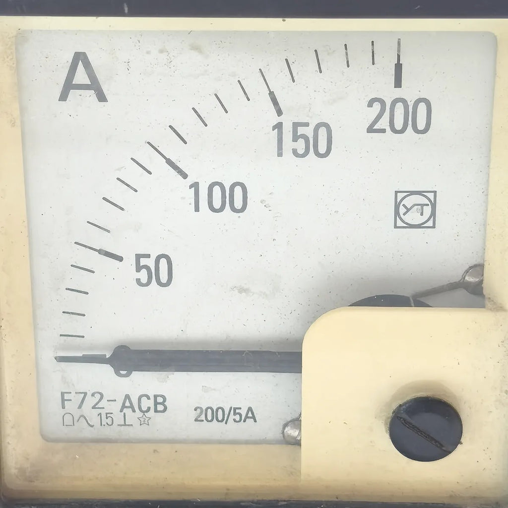 SHANGHAI YITAI F72-ACB Marine Panel Ammeter 200/5A