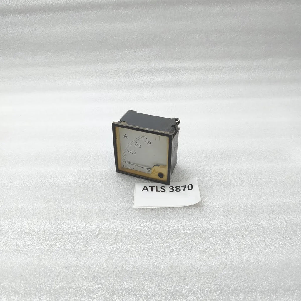 RISHABH Moving Iron Panel Ammeter 0-600A 1A CT