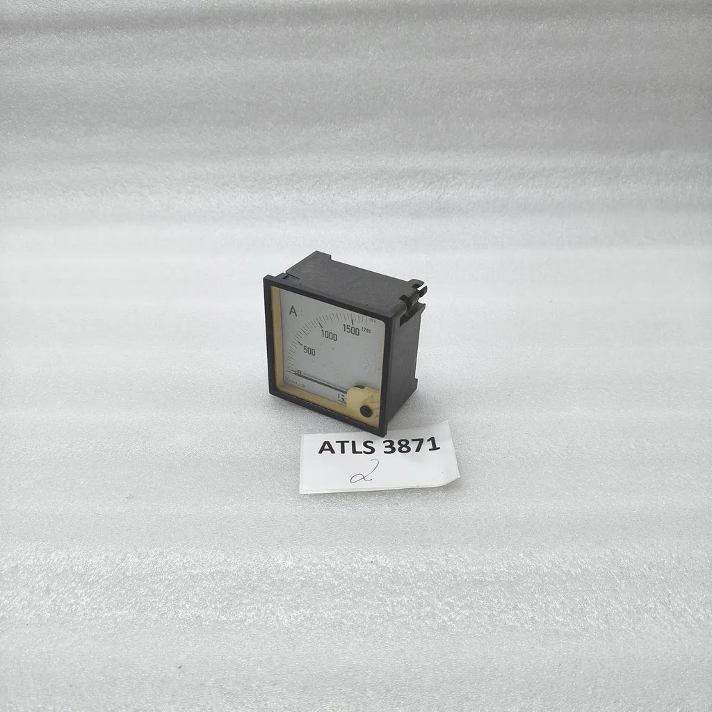 RISHABH Analogue Panel Ammeter 0-1500A 1.0V Input