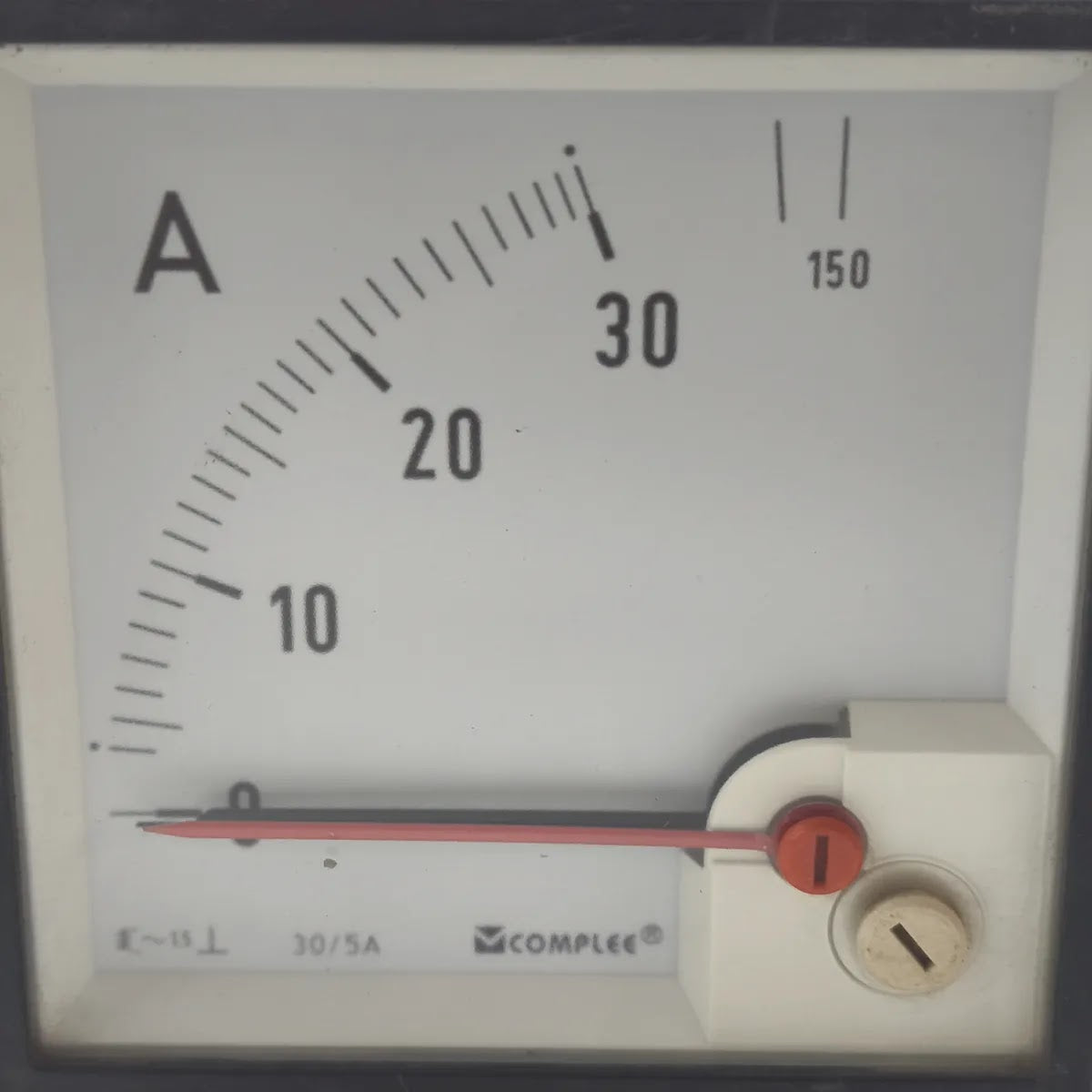 COMPLEE KLY-T96 Analogue Panel Ammeter 0-30A 30/5A