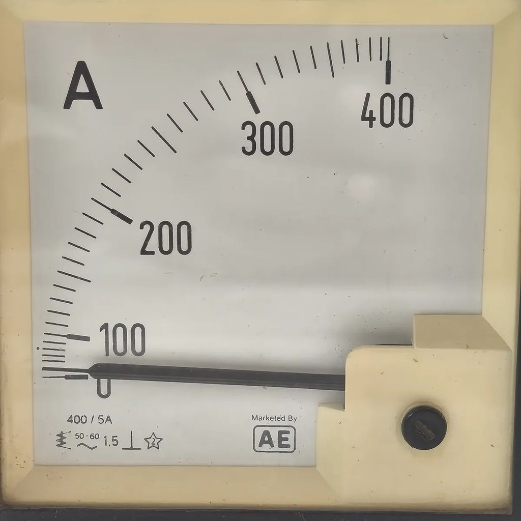 AE Moving Iron Panel Ammeter 0-400A 400/5A