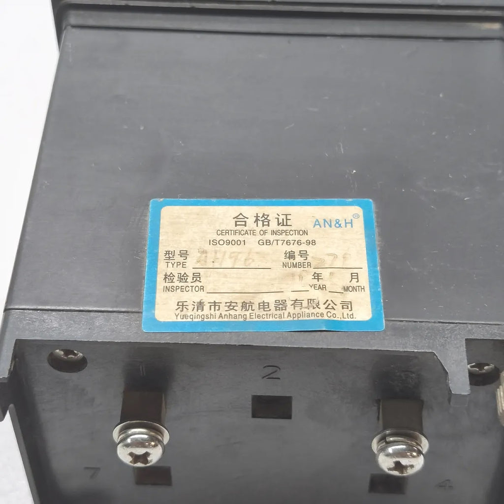 AN&H Analogue Panel Meter 4-20mA 0-120%