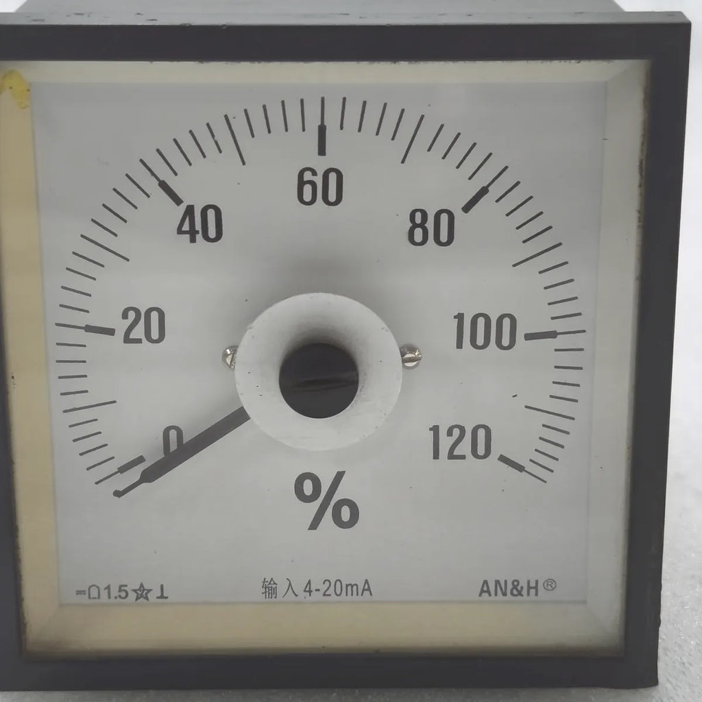 AN&H Analogue Panel Meter 4-20mA 0-120%