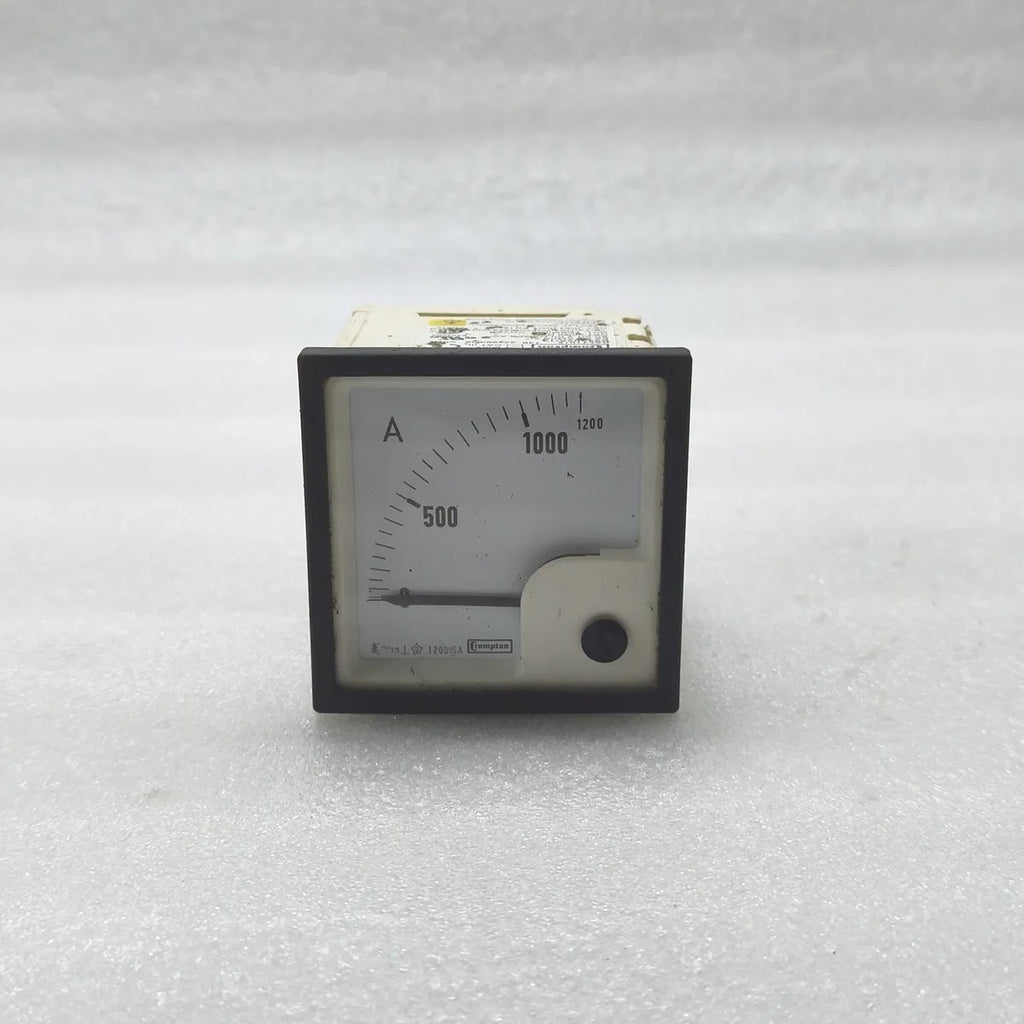 CROMPTON Analogue Panel Ammeter 0-1200A 1200/5A