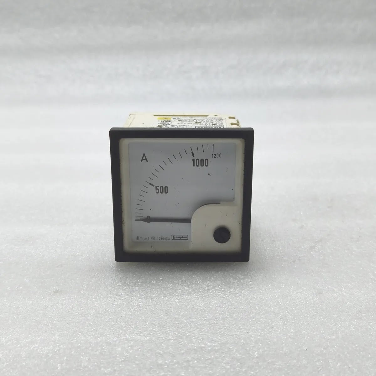 CROMPTON Analogue Panel Ammeter 0-1200A 1200/5A