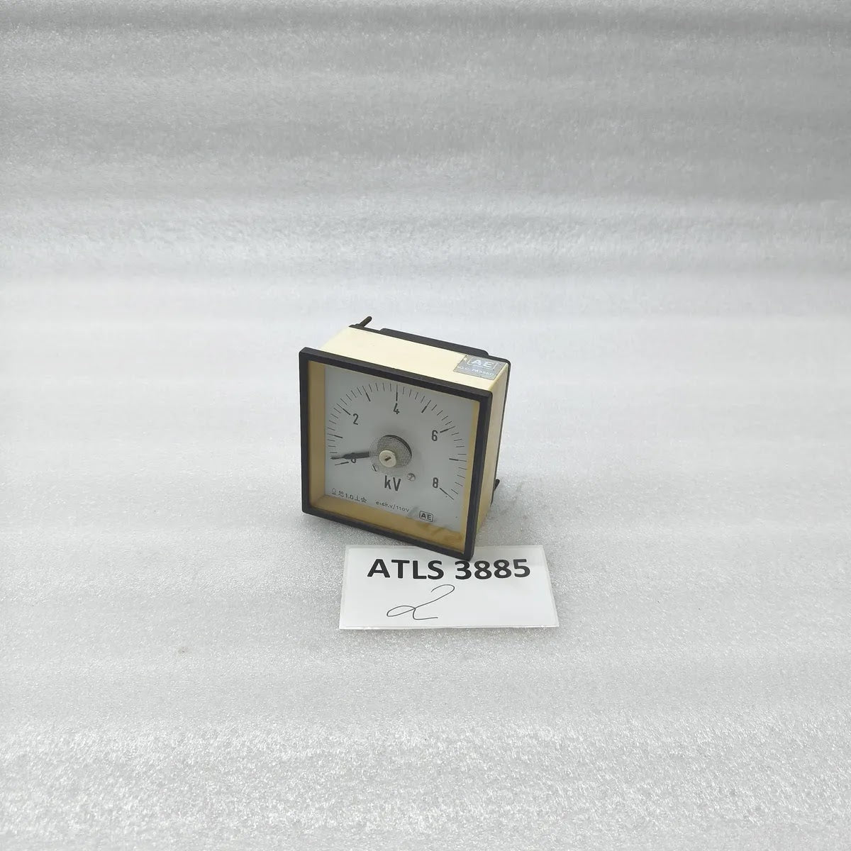 AUTOMATIC ELECTRIC Analogue Panel Voltmeter 0-8kV 6.6kV/110V
