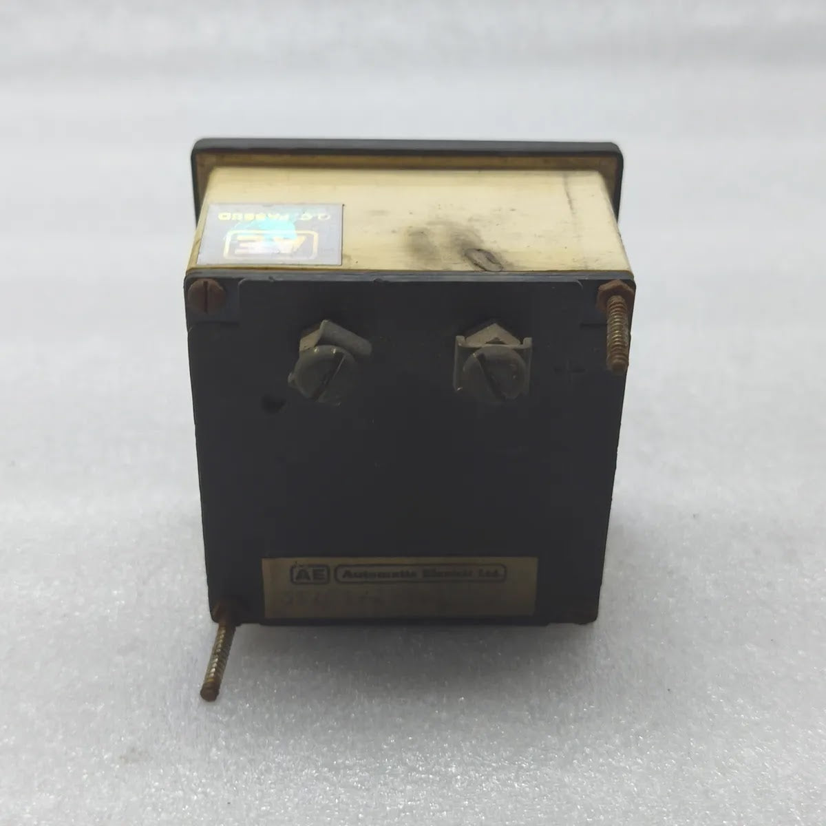 AUTOMATIC ELECTRIC Moving Iron Panel Ammeter 0-20A 50-60Hz