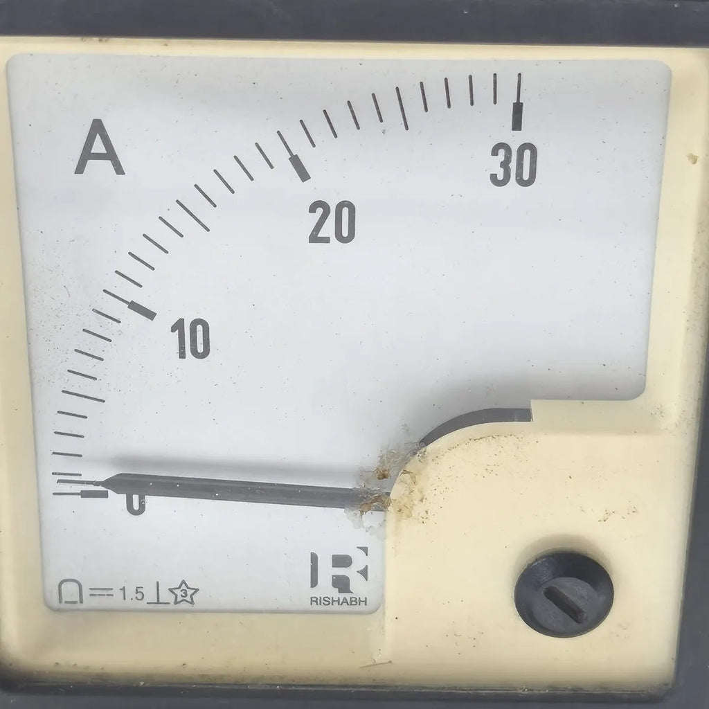 RISHABH PQ72 Moving Coil DC Ammeter 0-30A