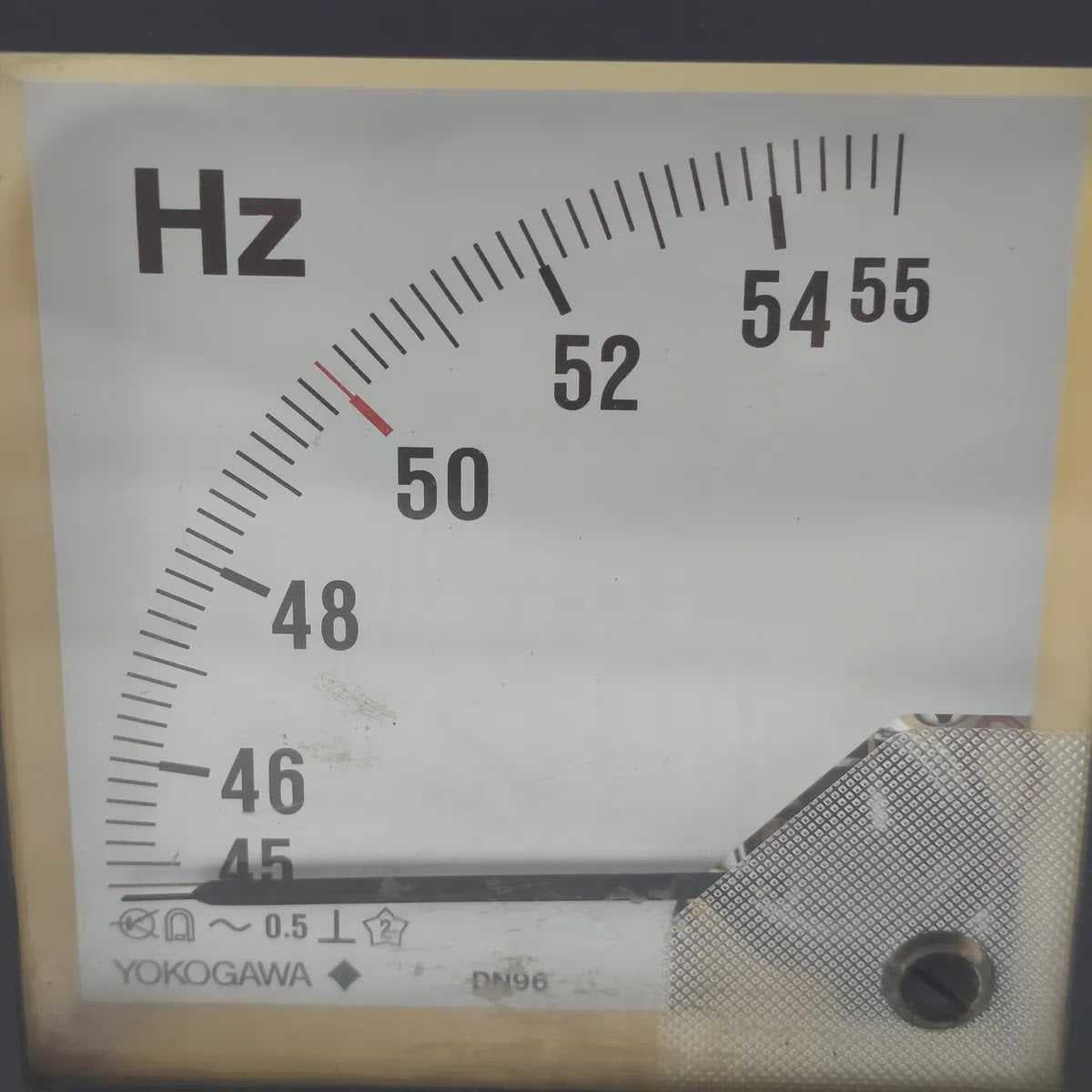 YOKOGAWA DN96A81/CJ Frequency Meter 45-55Hz 100V