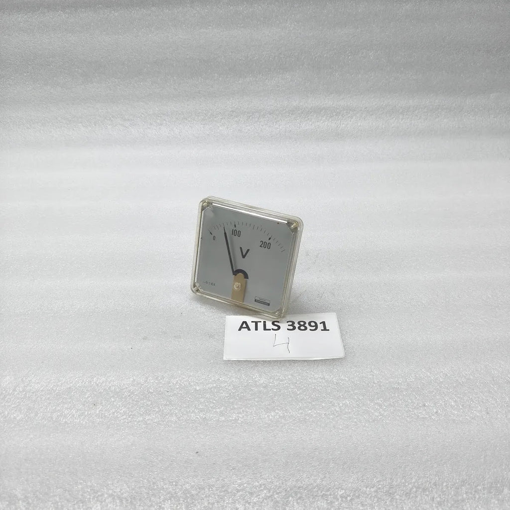 ENERTEC SCHLUMBERGER Analogue Panel Voltmeter 0-250V AC