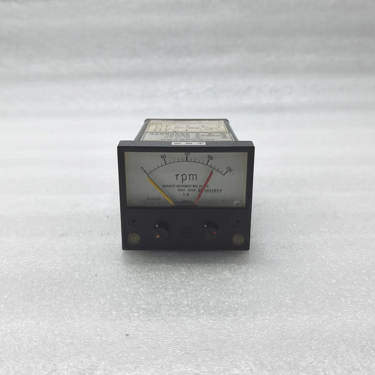 KUWANO RLM-80 RPM Meter Relay 0-200rpm 24VDC