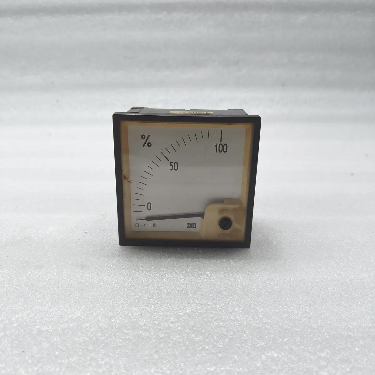 DEIF Marine Analog Panel Indicator 4-20mA Input 0-100% Scale Class 1.5
