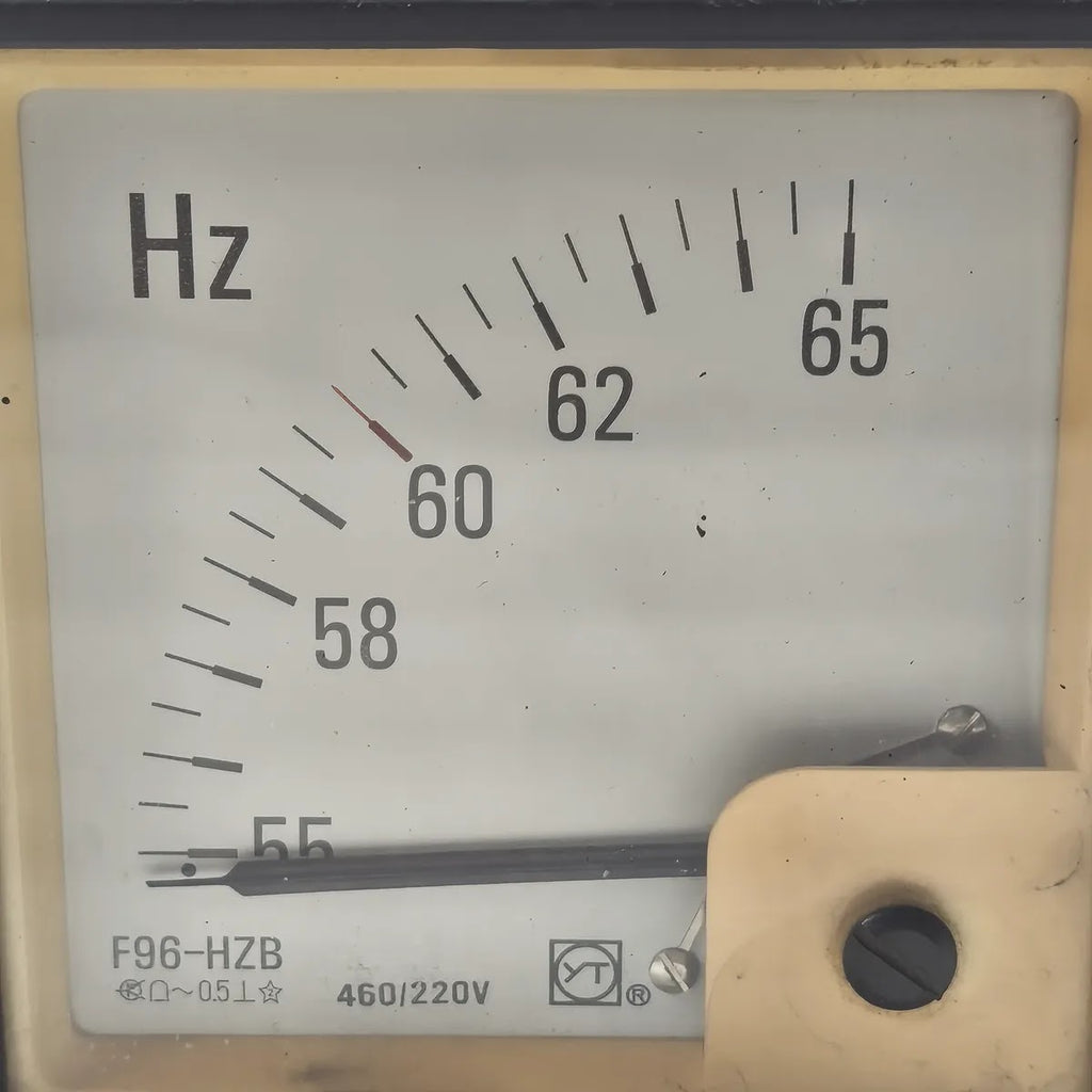 SHANGHAI YITAI F96-HZB Frequency Meter 55-65Hz 460/220V ATLS3897