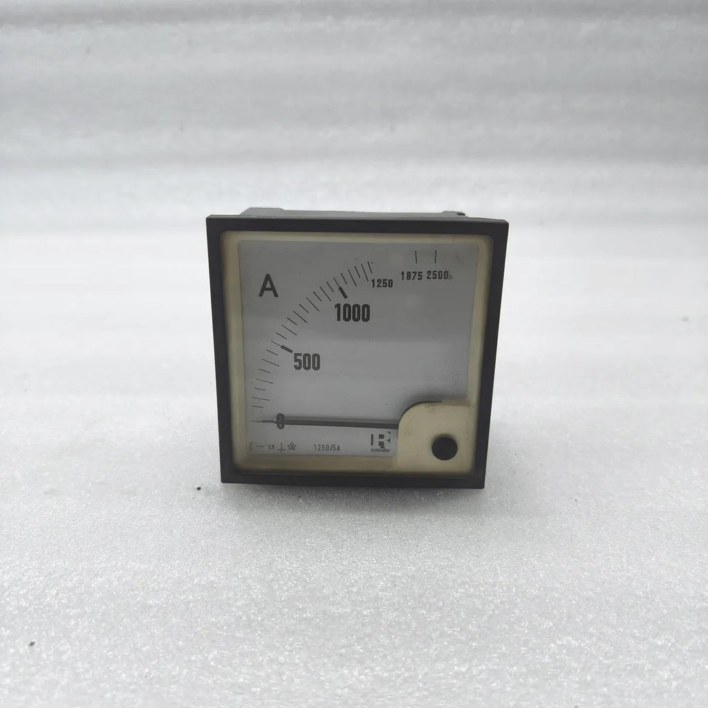 RISHABH Moving Iron Analogue Panel Ammeter 0-1250A 1250/5A