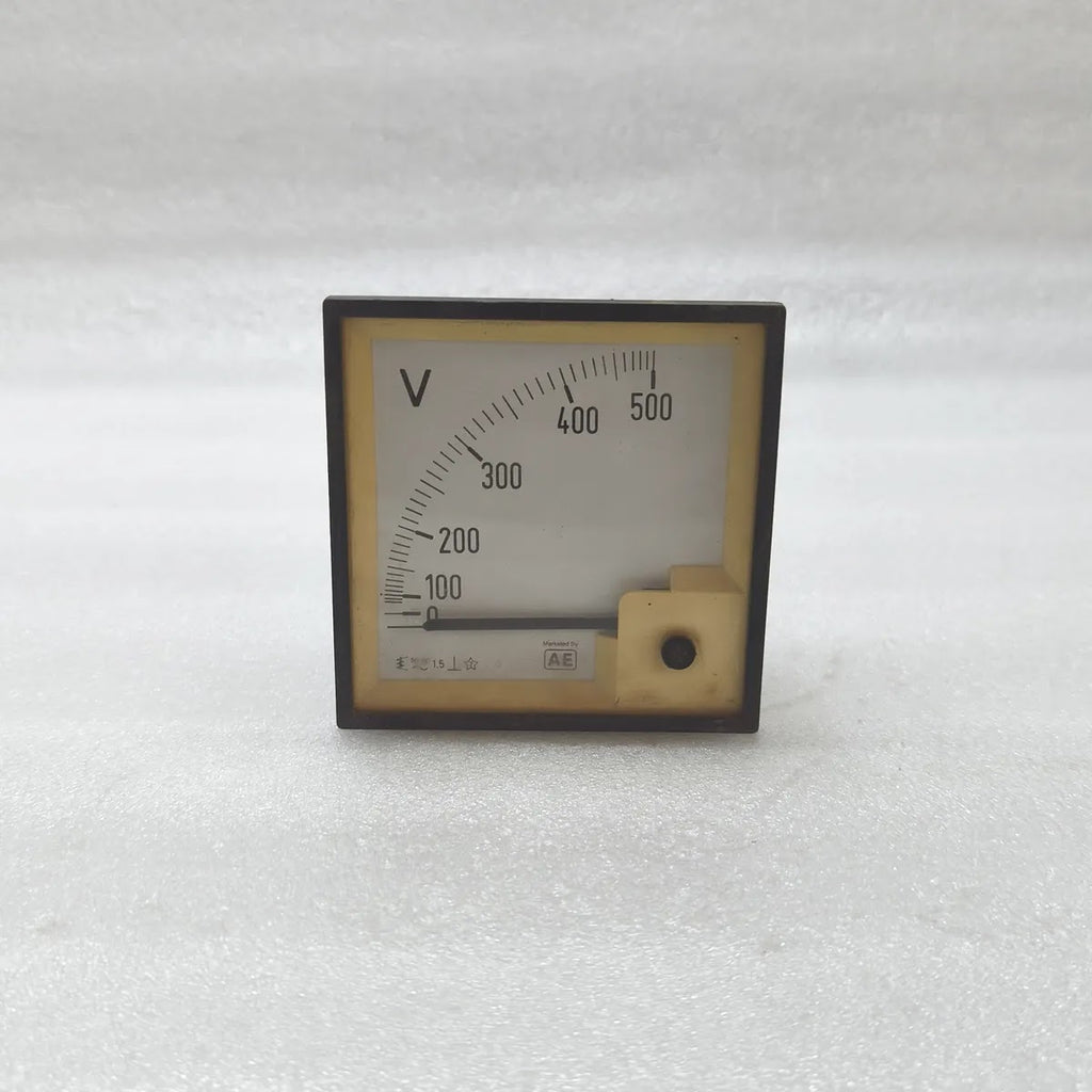 AE Analogue Panel Voltmeter 0-500V AC 50-60Hz