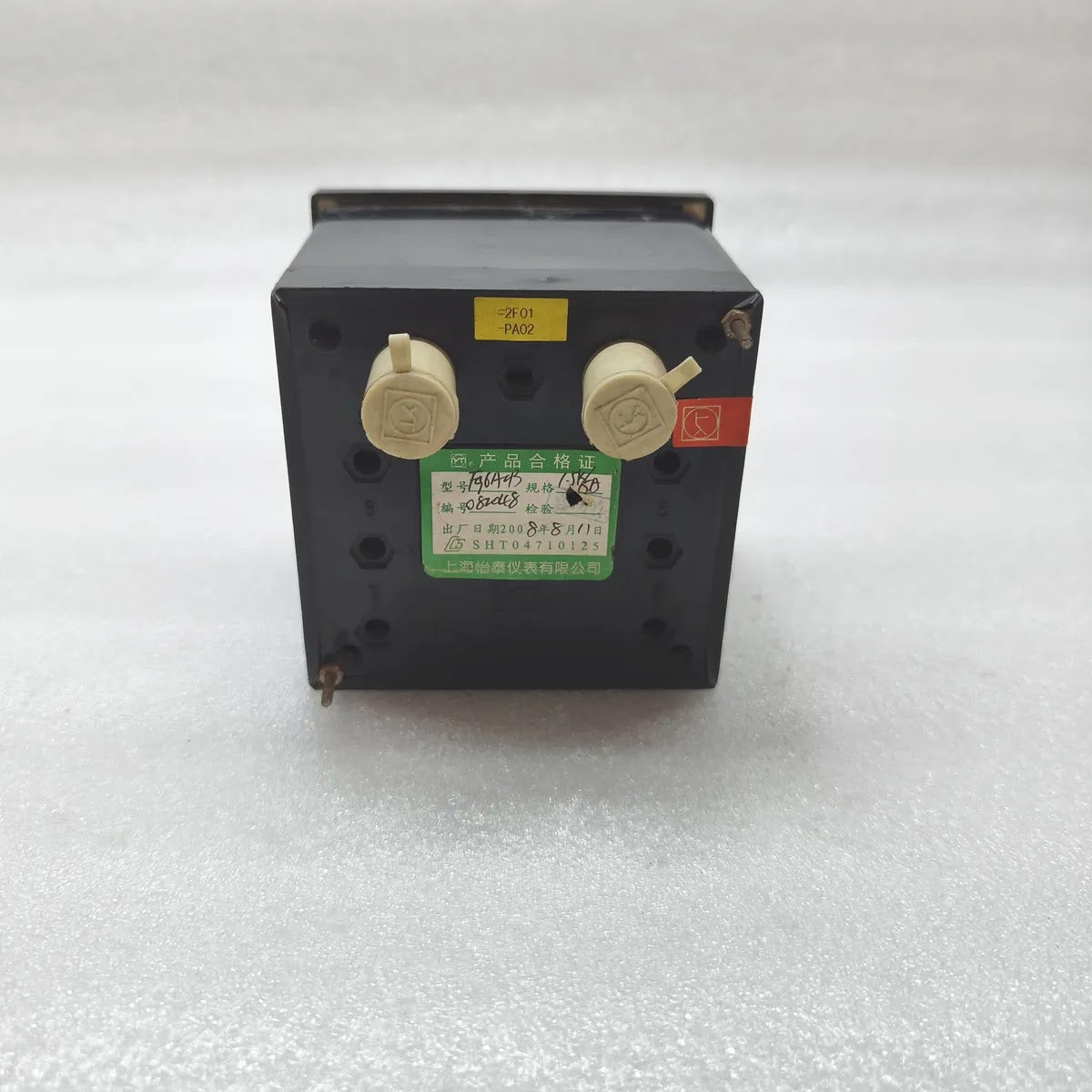 SHANGHAI YITAI F96-ACB AC Analog Panel Ammeter 1.5kA/5A 60Hz