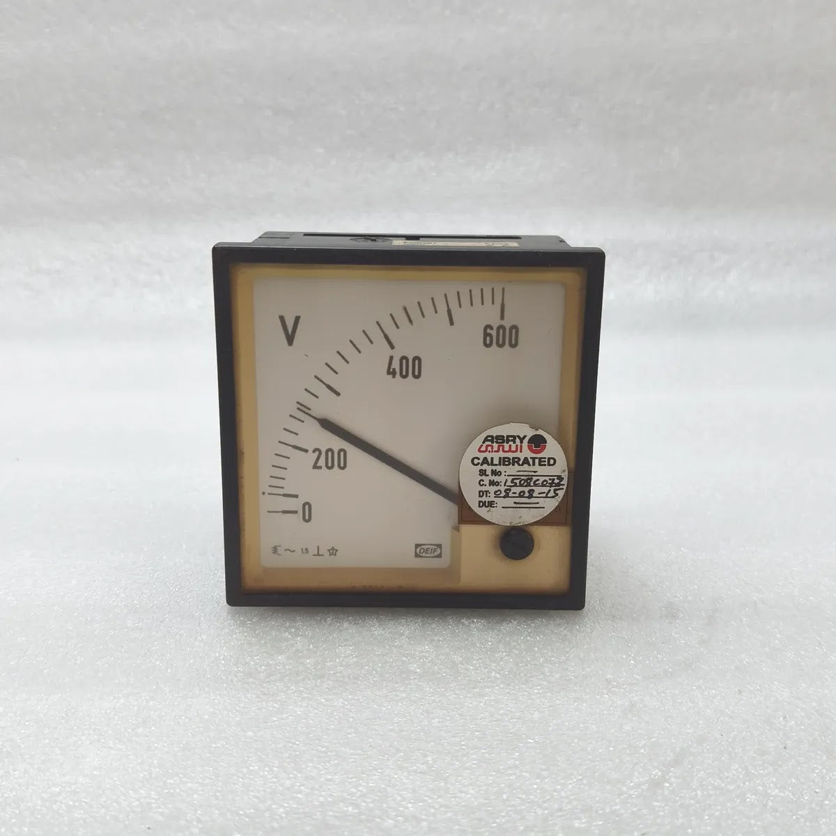 DEIF FQ0207 Moving Iron Voltmeter 0-600V