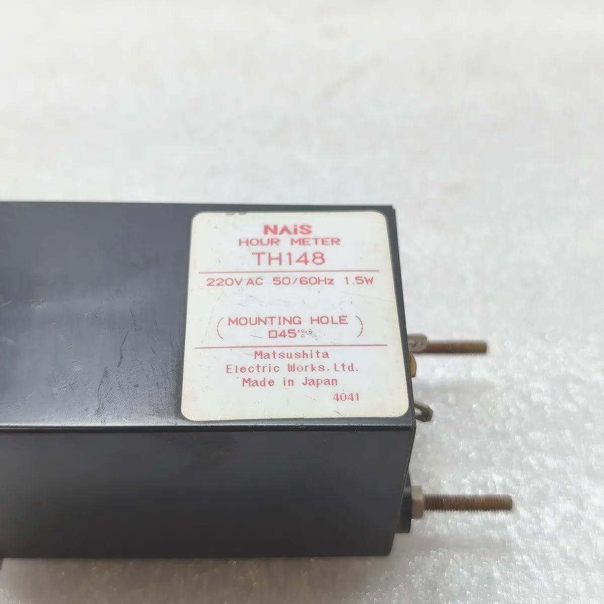 NAIS TH148 Hour Meter 220VAC 50/60Hz