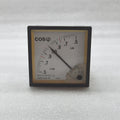 Yokogawa DN96A75/CJ Marine Power Factor Meter 100V 5A 3-Phase Switchboard