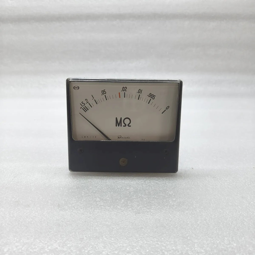 DAIICHI LMK-12 Insulation Resistance Panel Meter 0-1 MOhm