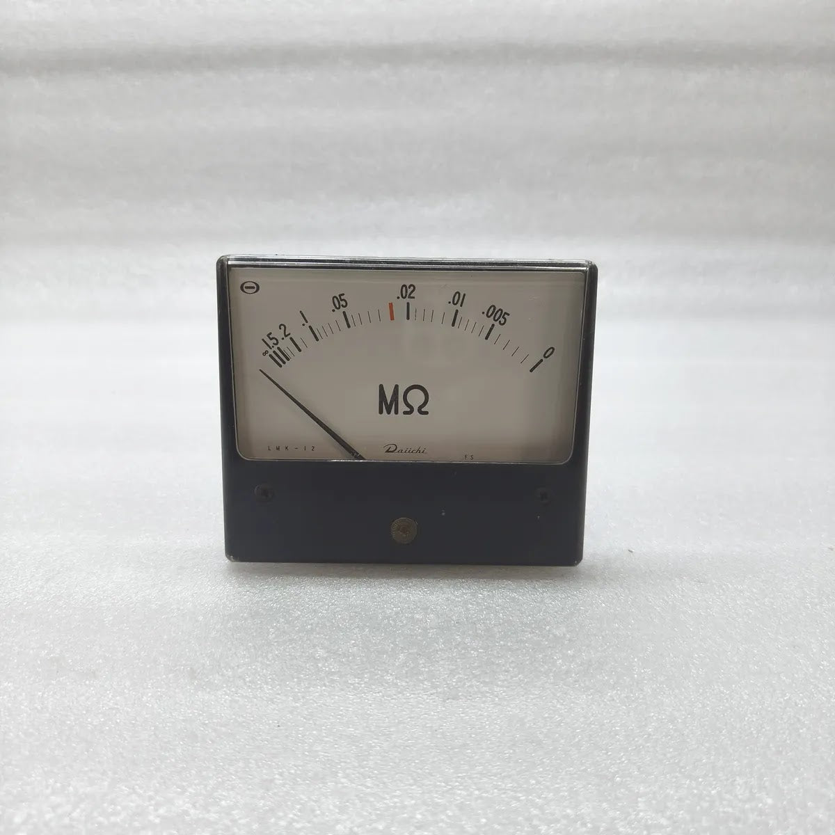 DAIICHI LMK-12 Insulation Resistance Panel Meter 0-1 MOhm