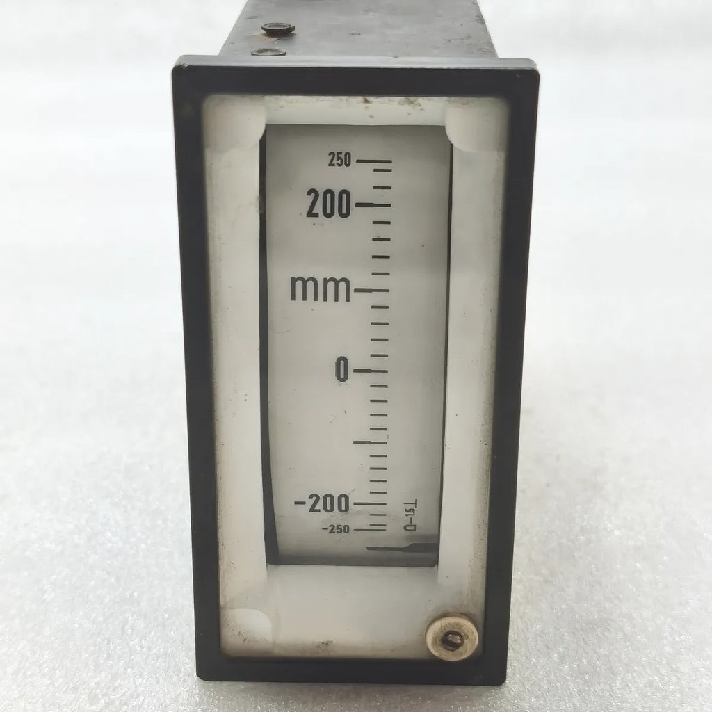 Edgewise Analogue Panel Meter -250-0-250mm Centre Zero Scale