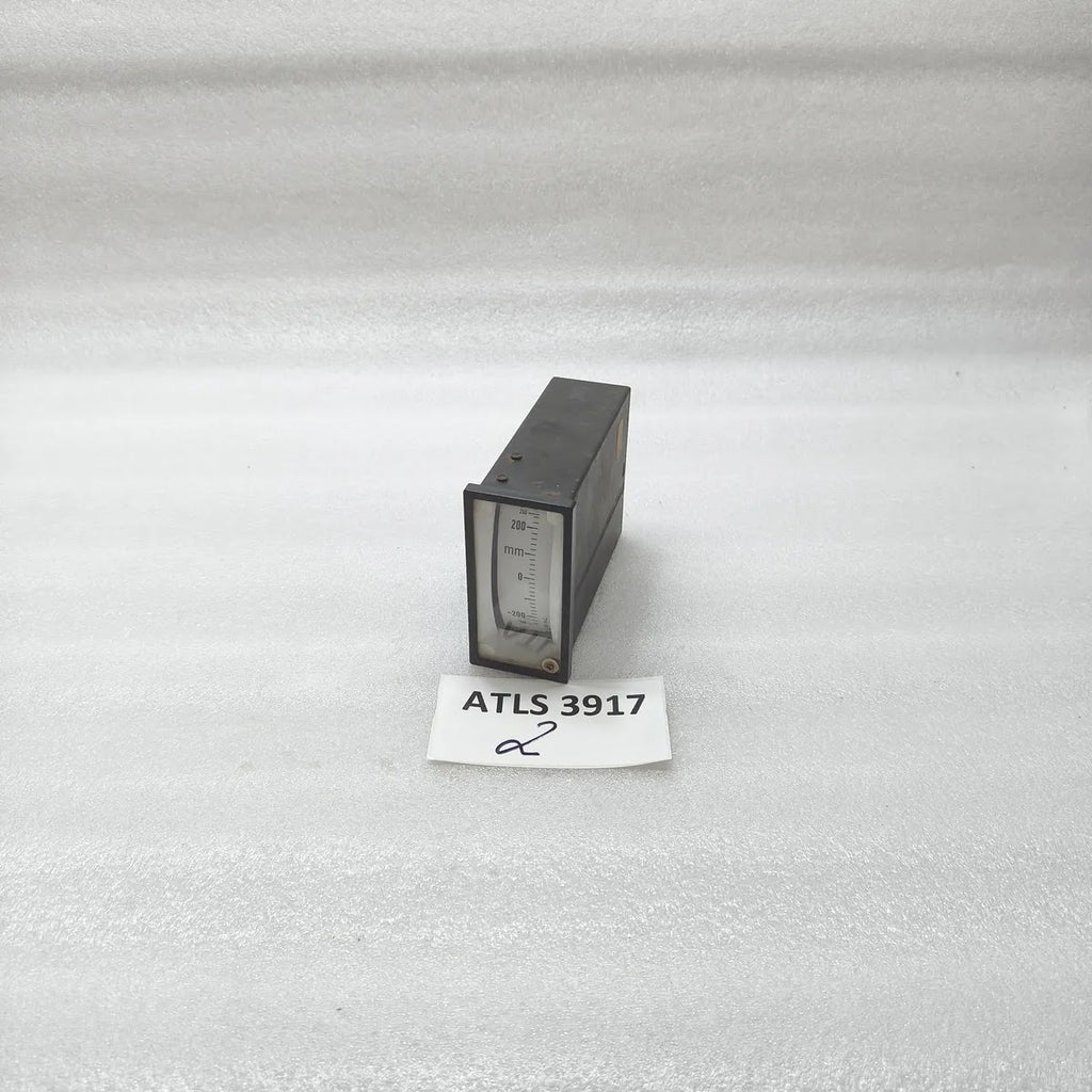 Edgewise Analogue Panel Meter -250-0-250mm Centre Zero Scale