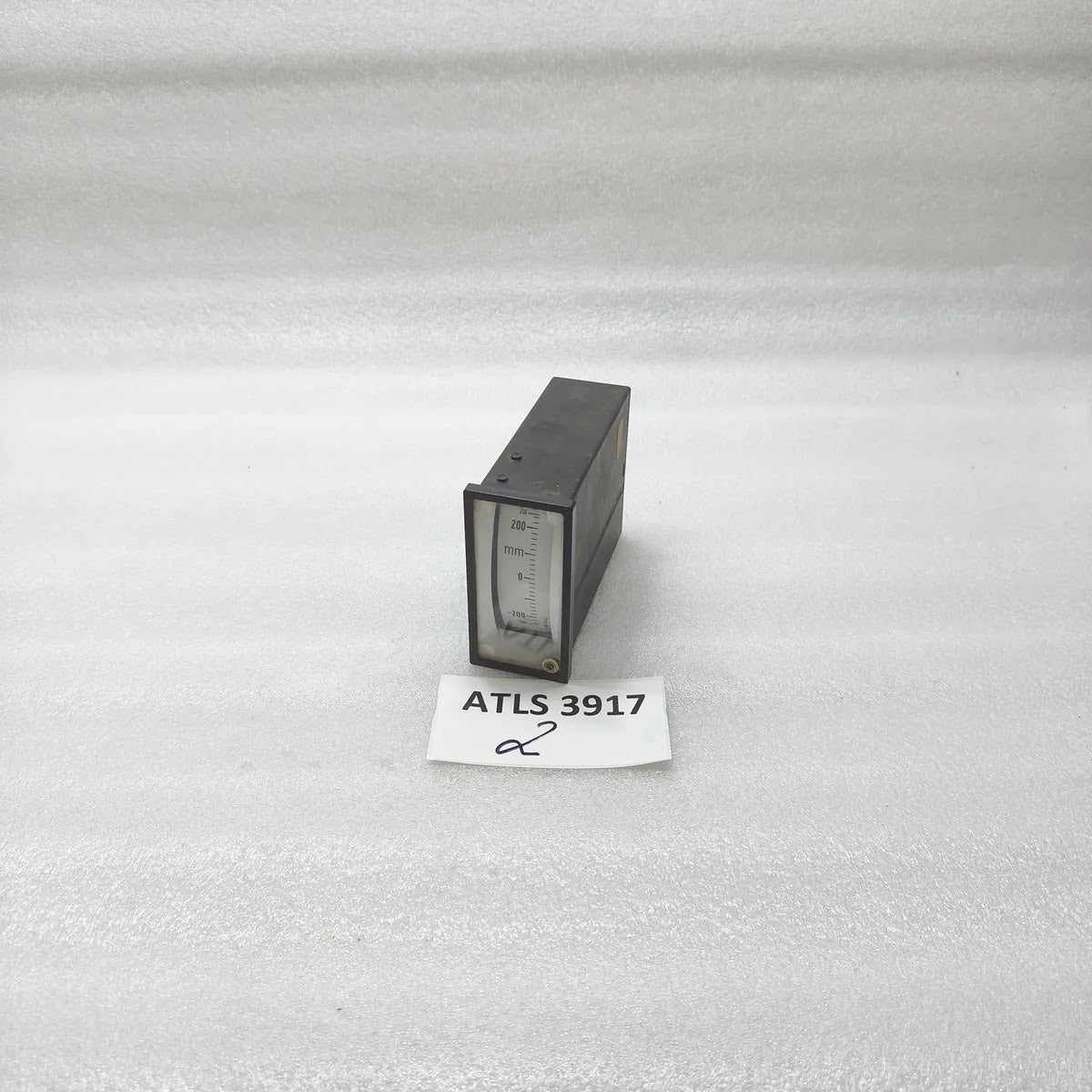 Edgewise Analogue Panel Meter -250-0-250mm Centre Zero Scale