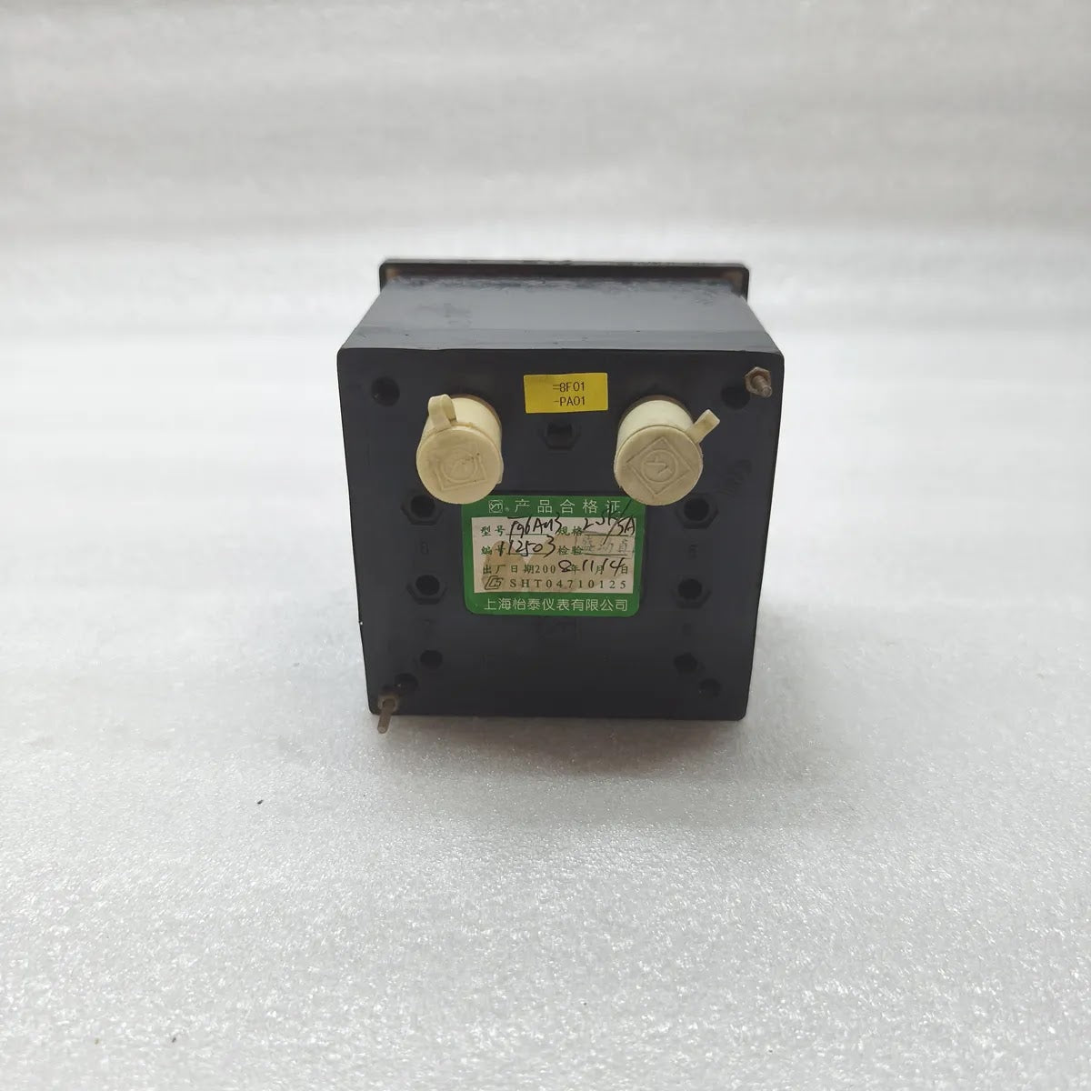SHANGHAI YITAI F96-ACB Analog Panel Ammeter 0-2.5kA 2.5k/5A