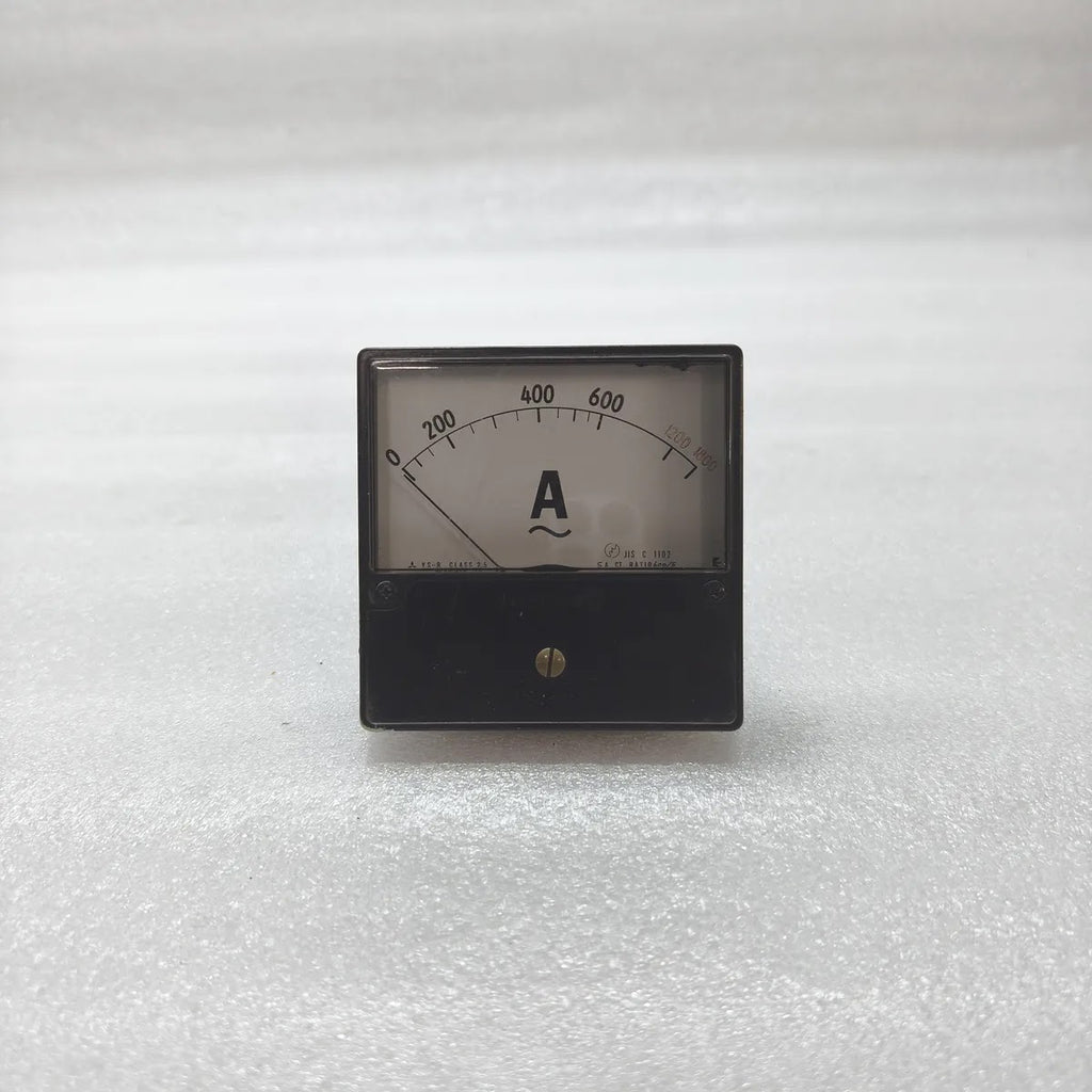 MITSUBISHI YS-8 AC Panel Ammeter 0-600/1800A CT 600/5A