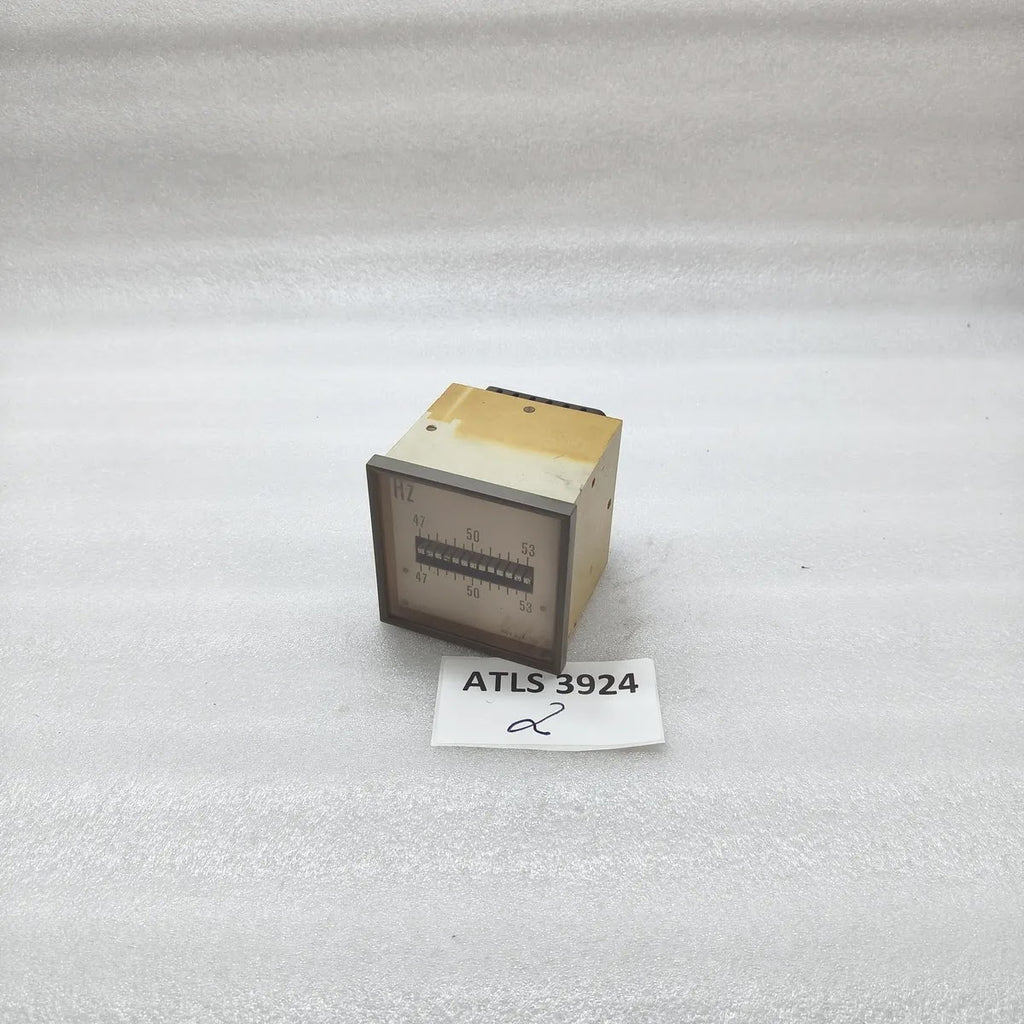 VUMA 001826 Vibrating Reed Frequency Meter 47-53Hz 100V