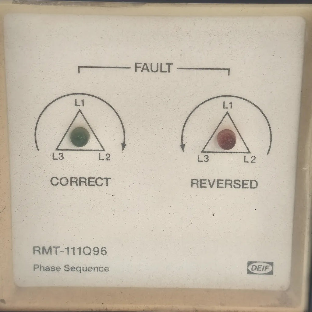 DEIF RMT-111Q96 Phase Sequence Meter 230/400VAC