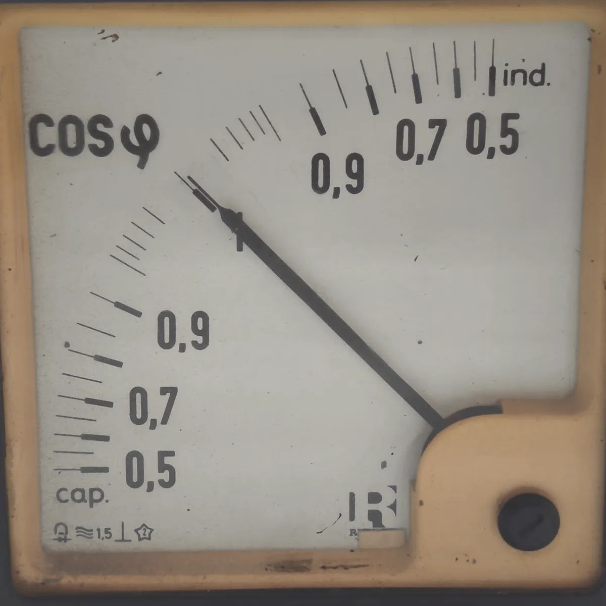 RISHABH CQ96 Power Factor Meter 440V 5A