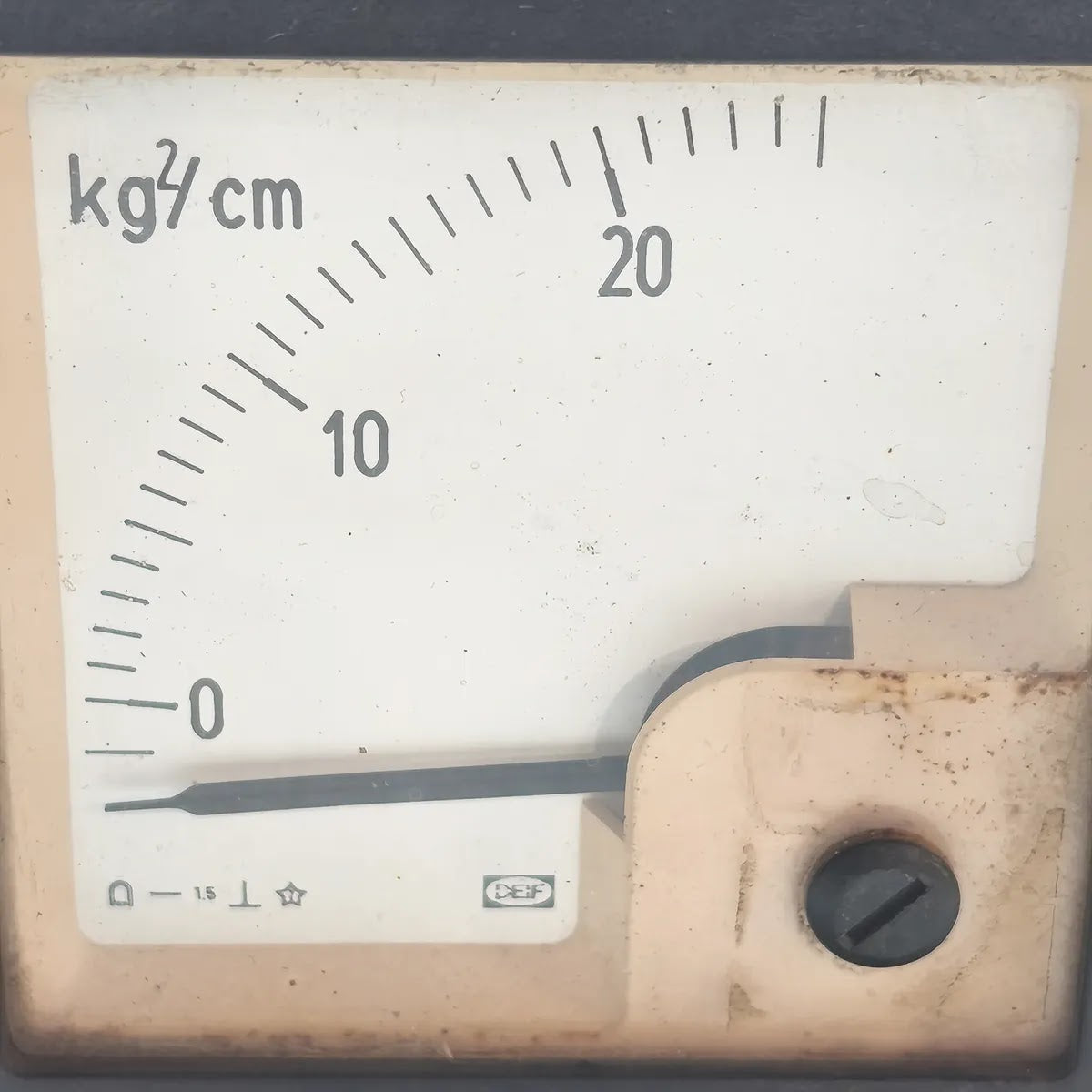 DEIF Analogue Panel Meter Pressure Indicator 0-25 kg/cm2