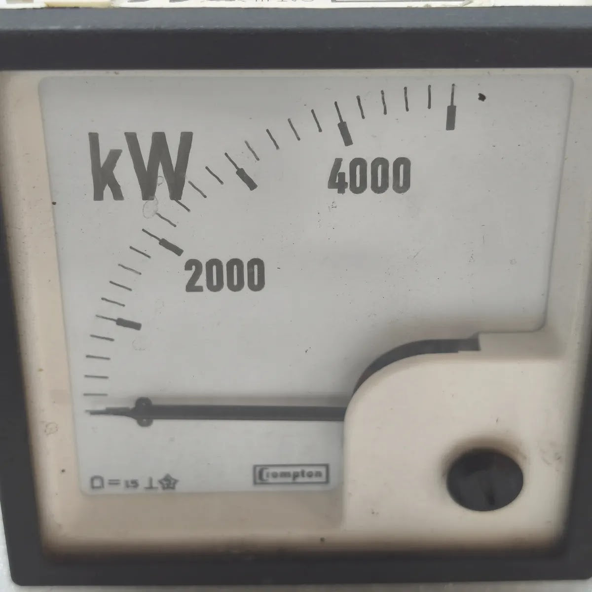 CROMPTON E243-015-G-FA-UK-IP-NC kW Panel Meter 0-5000kW 0/1mA DC
