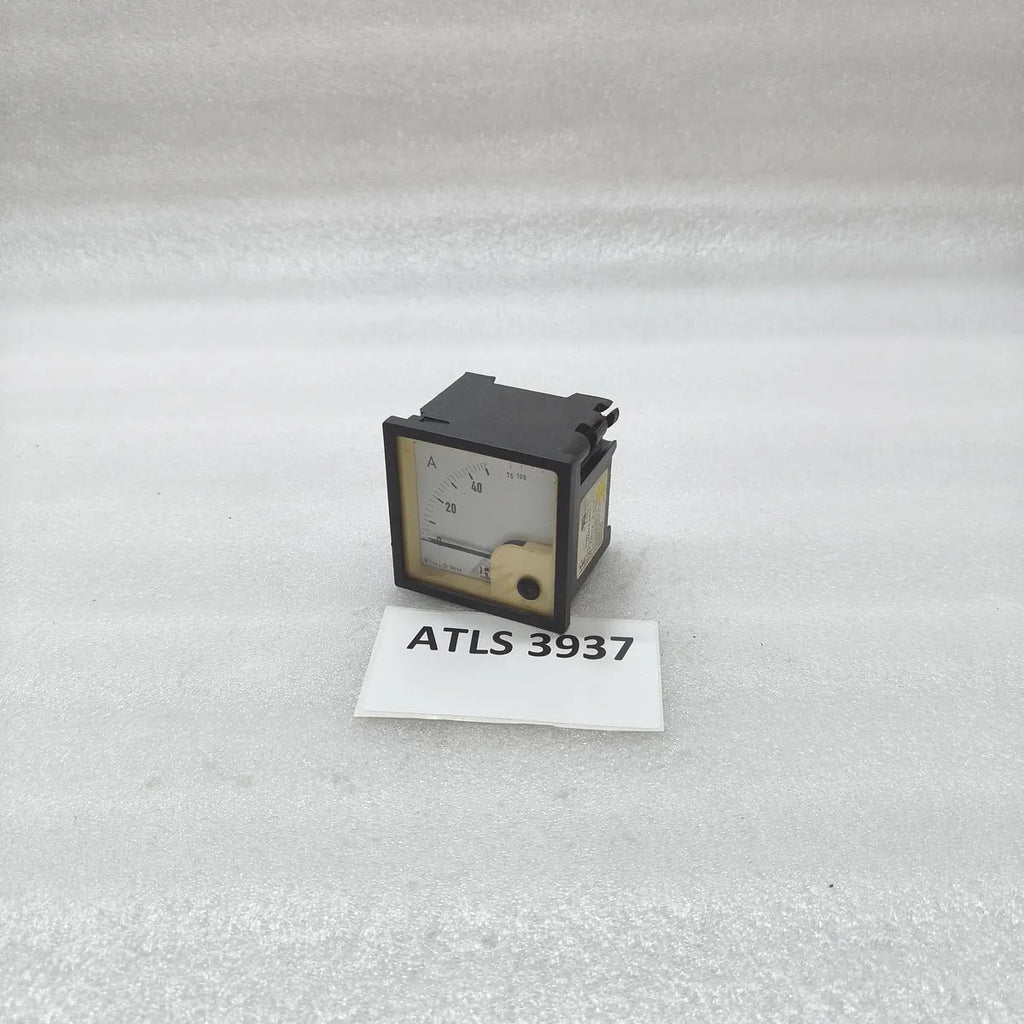 RISHABH Analog Panel Ammeter 0-50A 50/5A CT