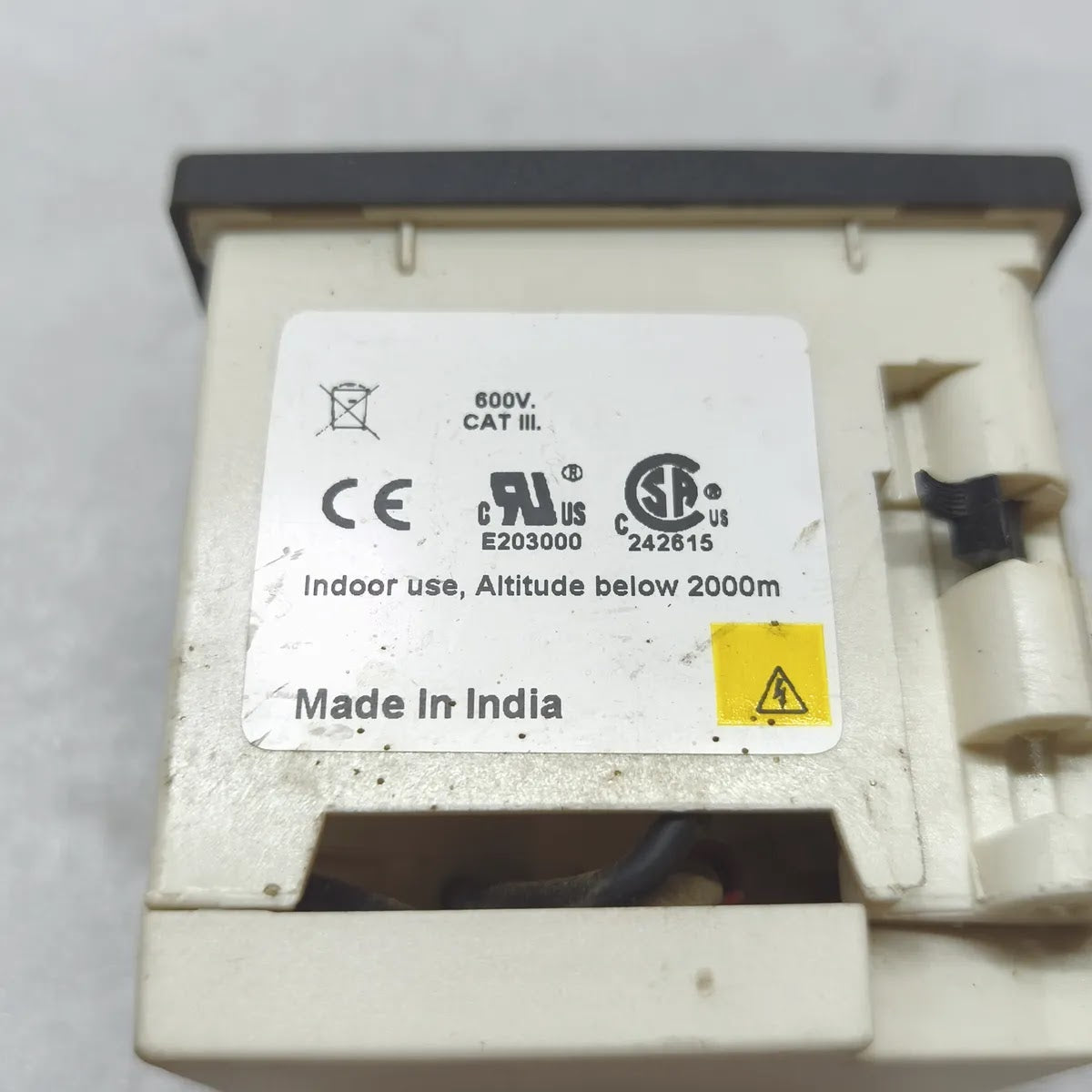 CROMPTON E243014GFAA3QIIP Power Factor Meter 0/1/0 cos phi 1mA DC