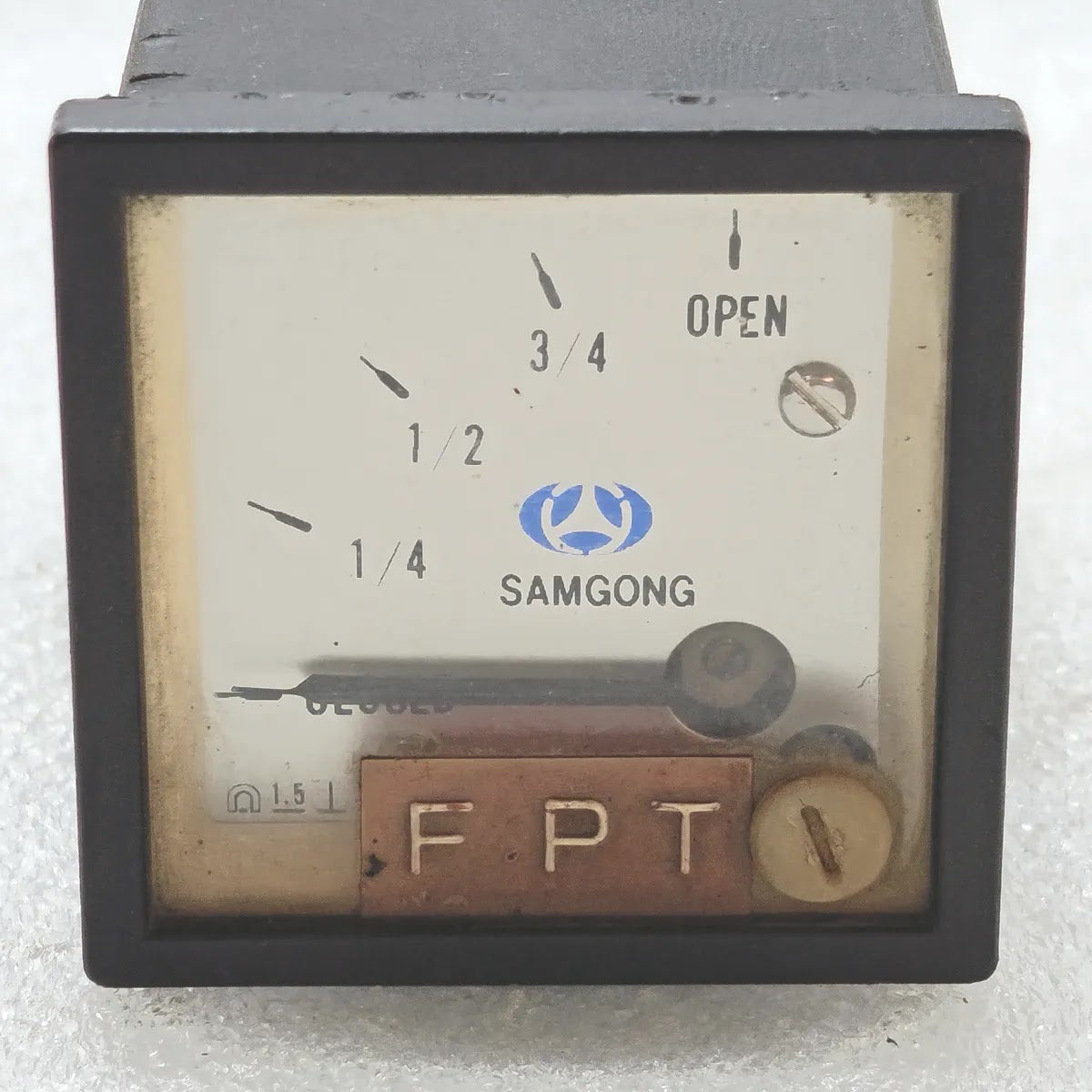 SAMGONG Valve Position Indicator Panel Meter Open-Closed Scale Class 1.5