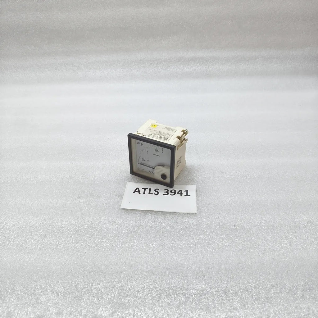 CROMPTON E243-014-G-FA-A3-Q1-IP Power Factor Meter 0/1mA DC