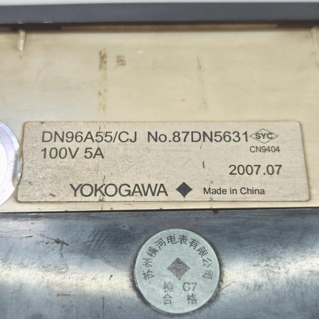 YOKOGAWA DN96A55/CJ AC Watt Meter 3 Phase 100V 5A