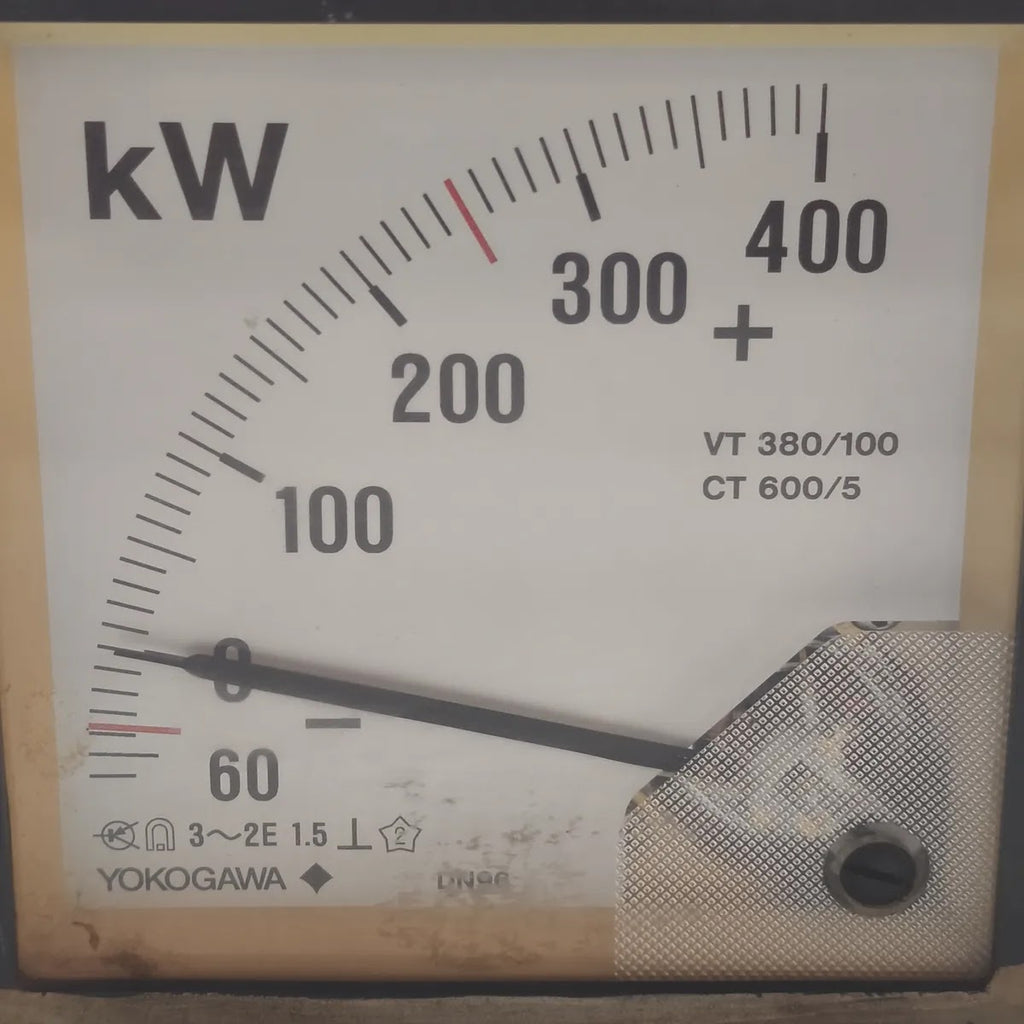 YOKOGAWA DN96A55/CJ AC Watt Meter 3 Phase 100V 5A