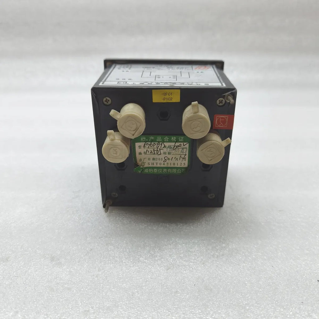 YITAI F96D-ACB Double Panel Voltmeter 0-600V AC