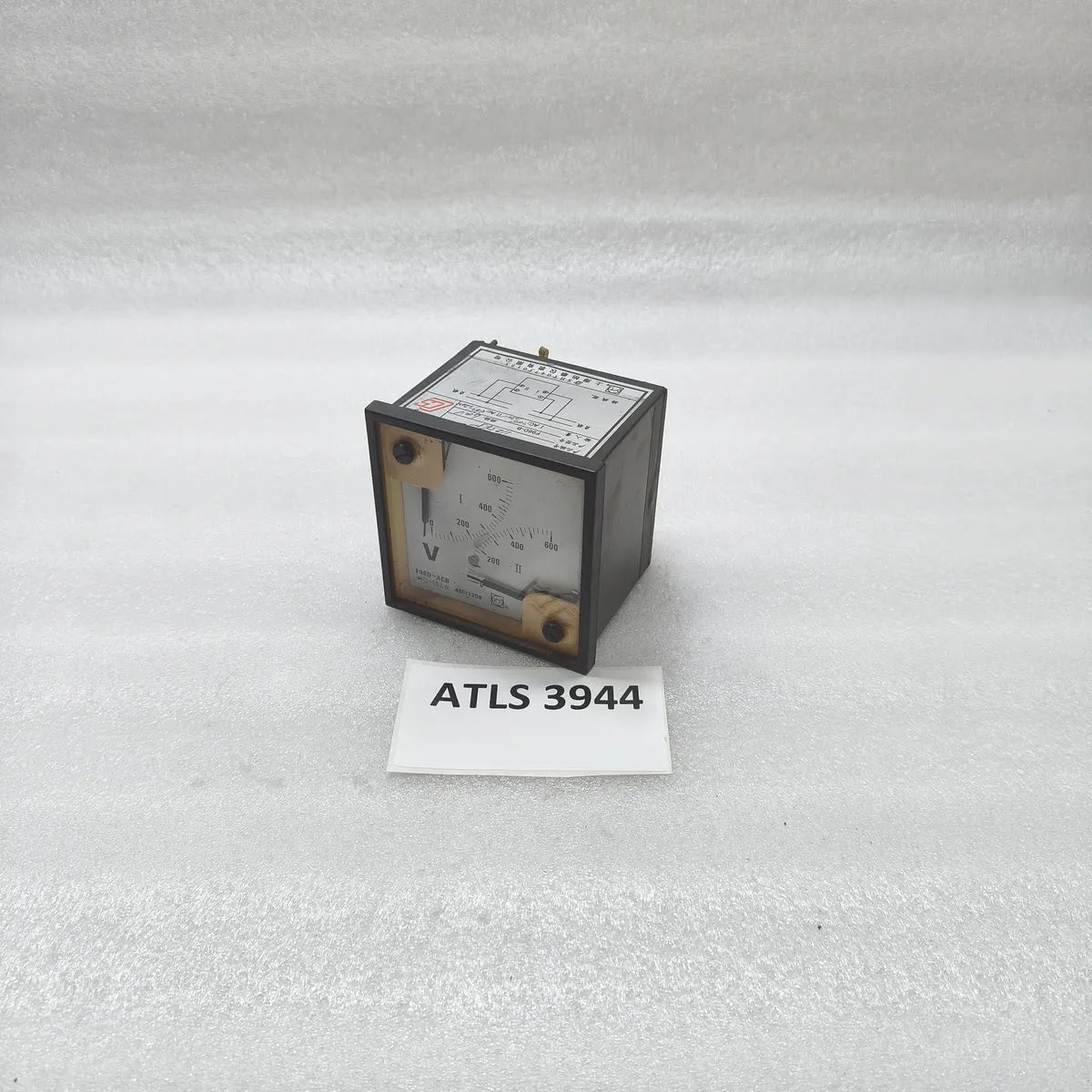 YITAI F96D-ACB Double Panel Voltmeter 0-600V AC