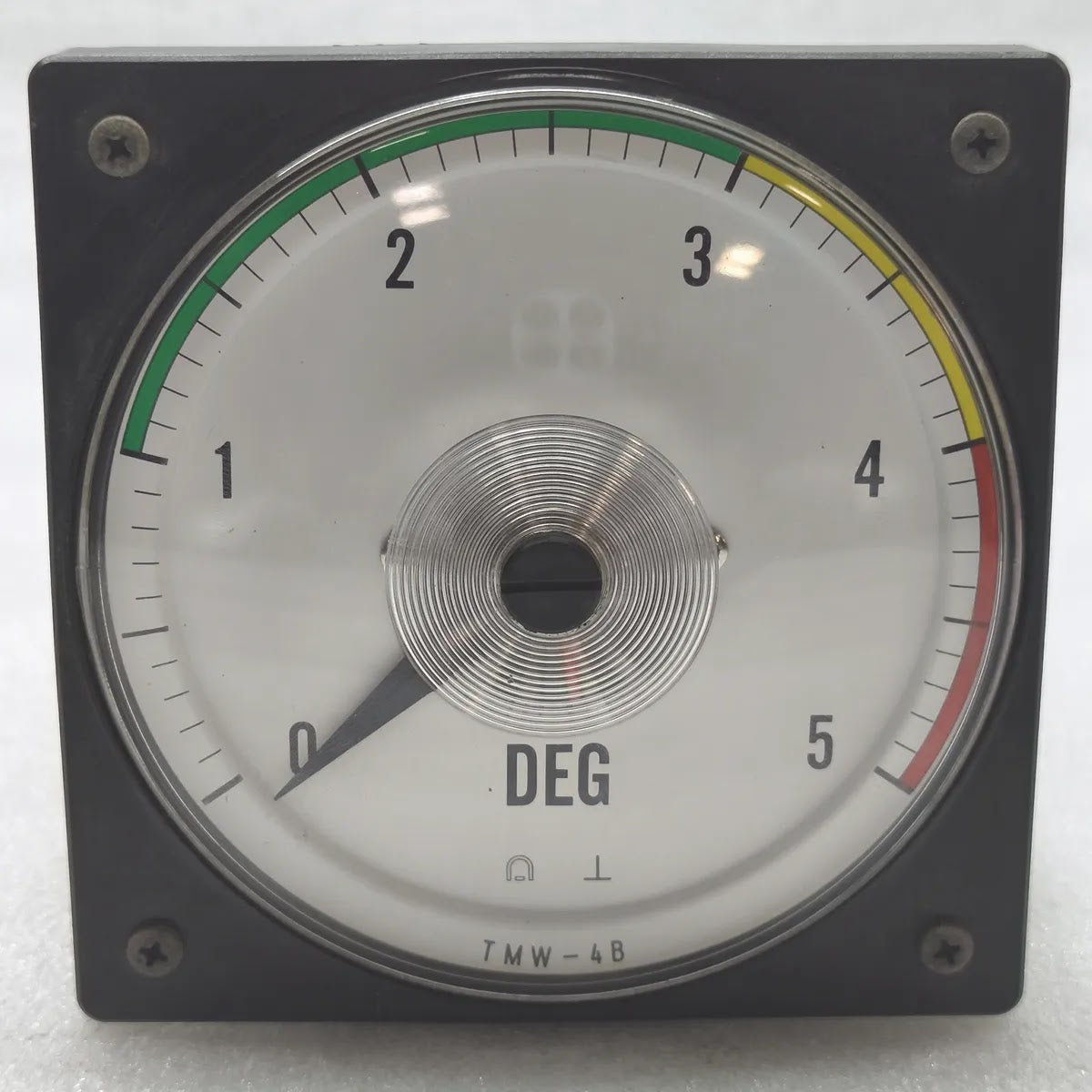 TSURUGA TMW-4B Analog Panel Meter 0-5 DEG DC 4-20mA