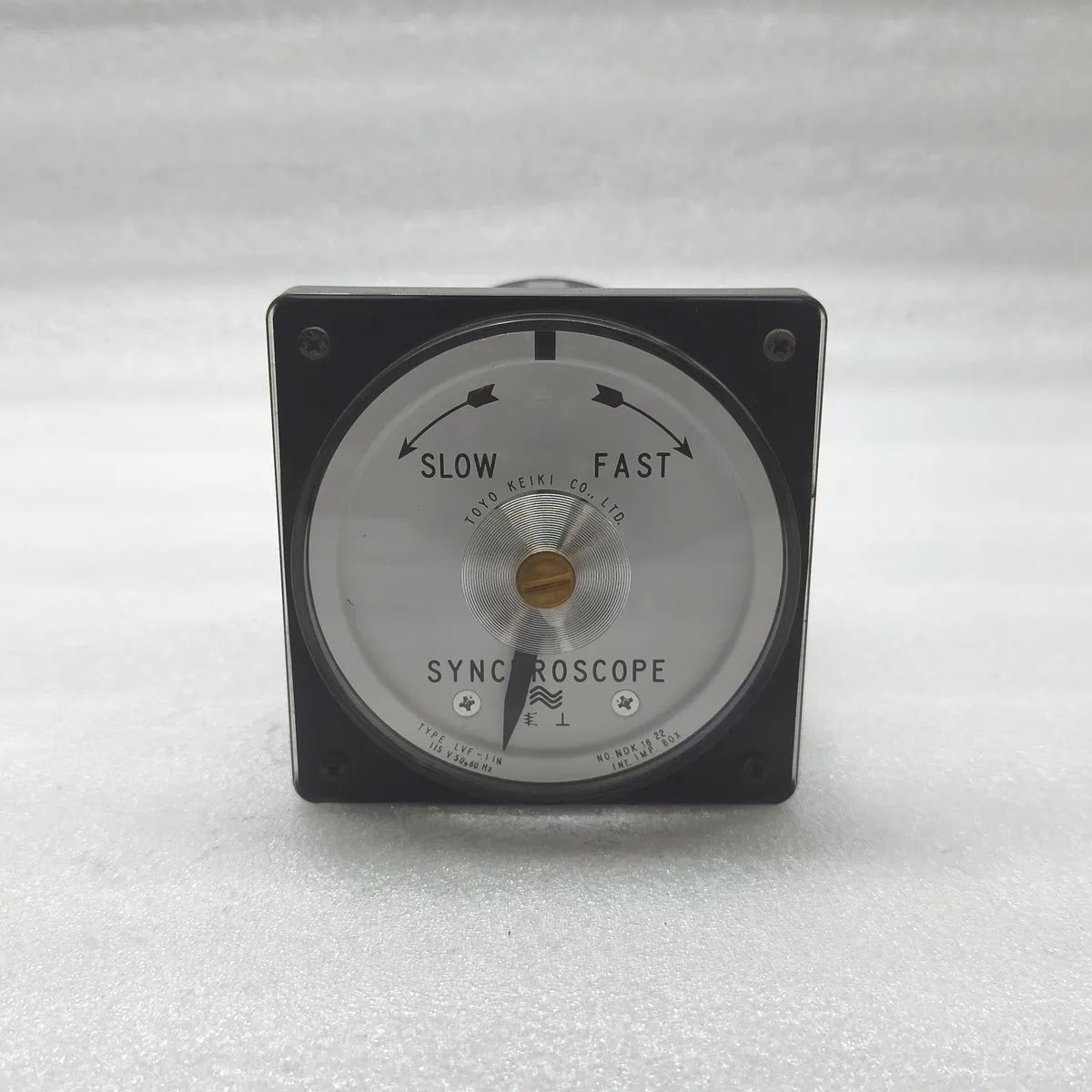 TOYO KEIKI LVF-11N Synchroscope 115V 50/60Hz ATLS3949