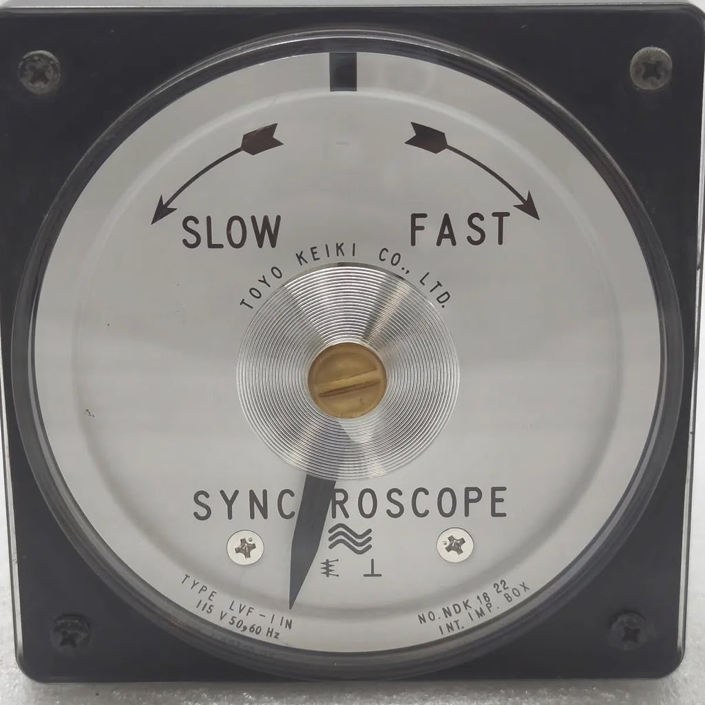 TOYO KEIKI LVF-11N Synchroscope 115V 50/60Hz ATLS3949